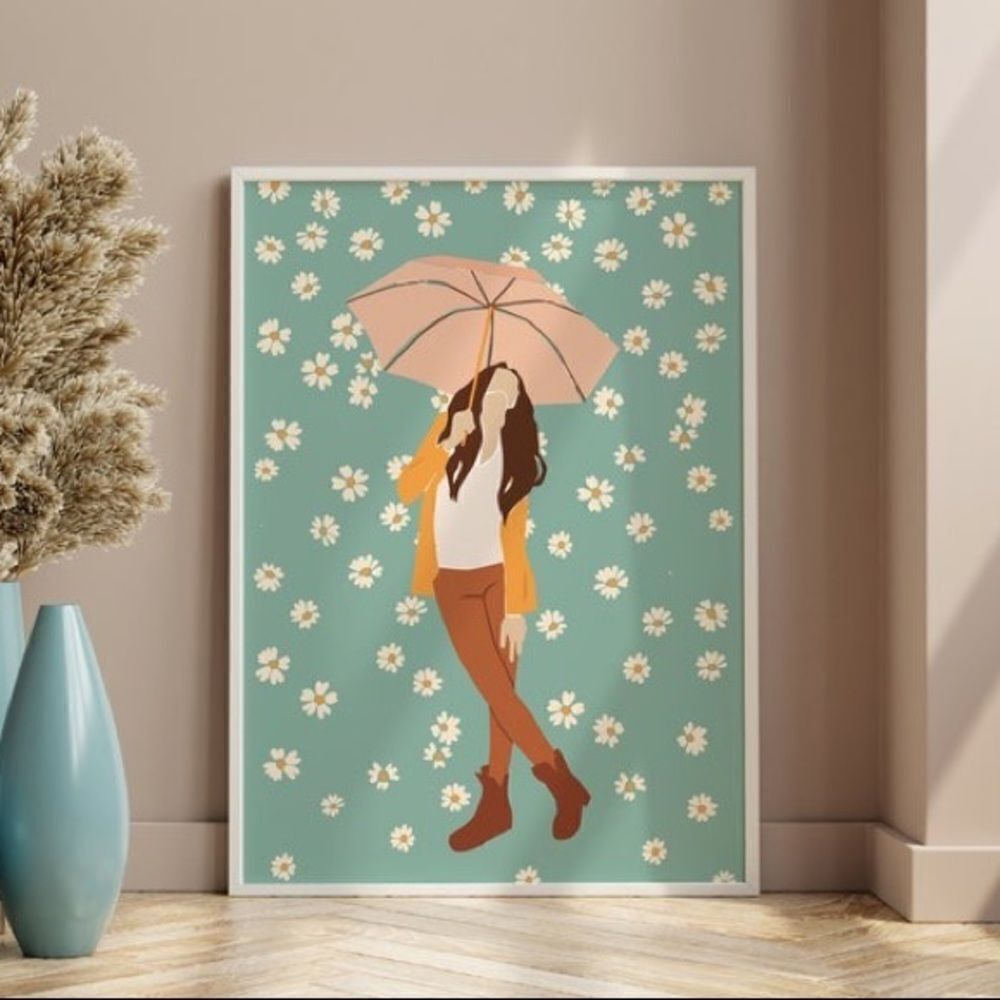 Boho Fall Print Set  5x7 - Picture 4 of 6